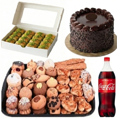 1 kg Fıstıklı Baklava Dahil 6-9 Kişilik Menü