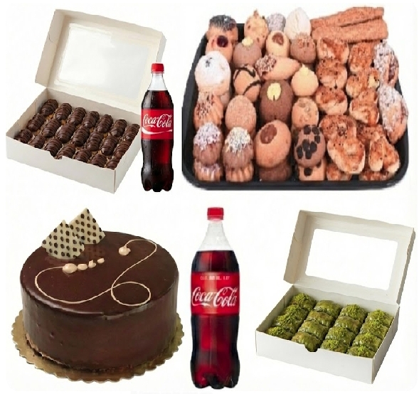 2x1 Litre Kola İle Tamamlanmış 4-6 Kişilik Menü