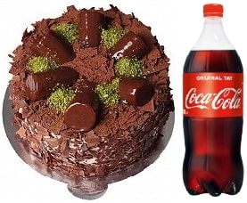 4-6 Kişilik Çikolatalı Muzlu Pasta Fırsat