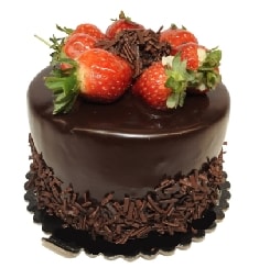 Çikolatalı Yaş Pasta Küçük Boy 2-3 Kişilik