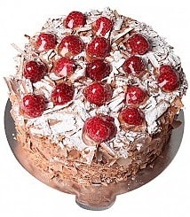 Doyurucu Porsiyon 6–9 Kişilik Çikolatalı Frambuazlı Yaş Pasta