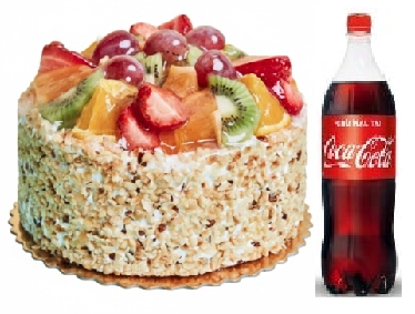 Mevsimin En Taze Meyveleriyle Hazırlanan 4-6 Kişilik Pasta