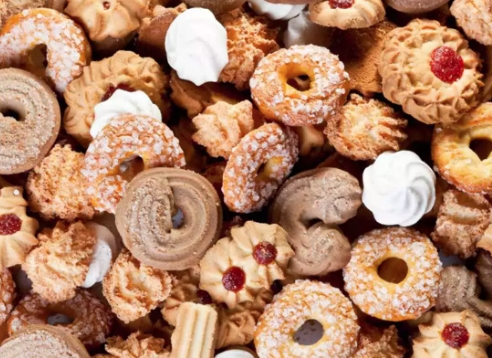 Taptaze Kurabiyeler 1 Kg Karışık Pasta